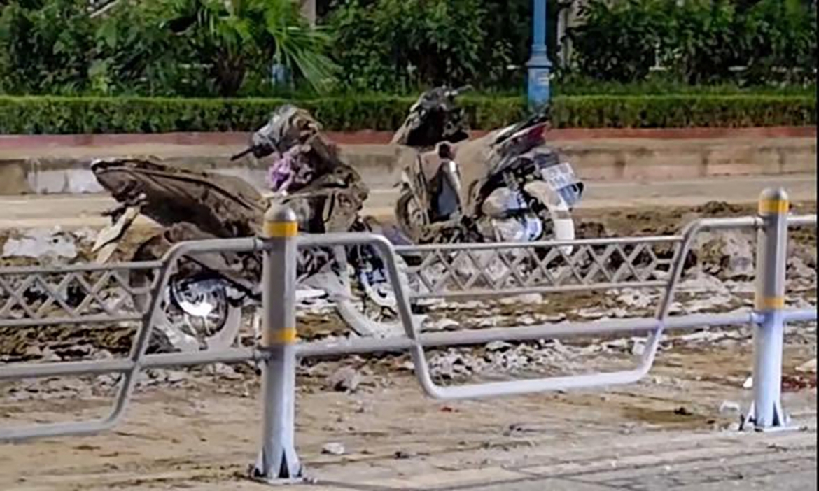 xac dinh danh tinh tai xe lam roi vai bun dat tren duong vo chi cong hinh anh 1