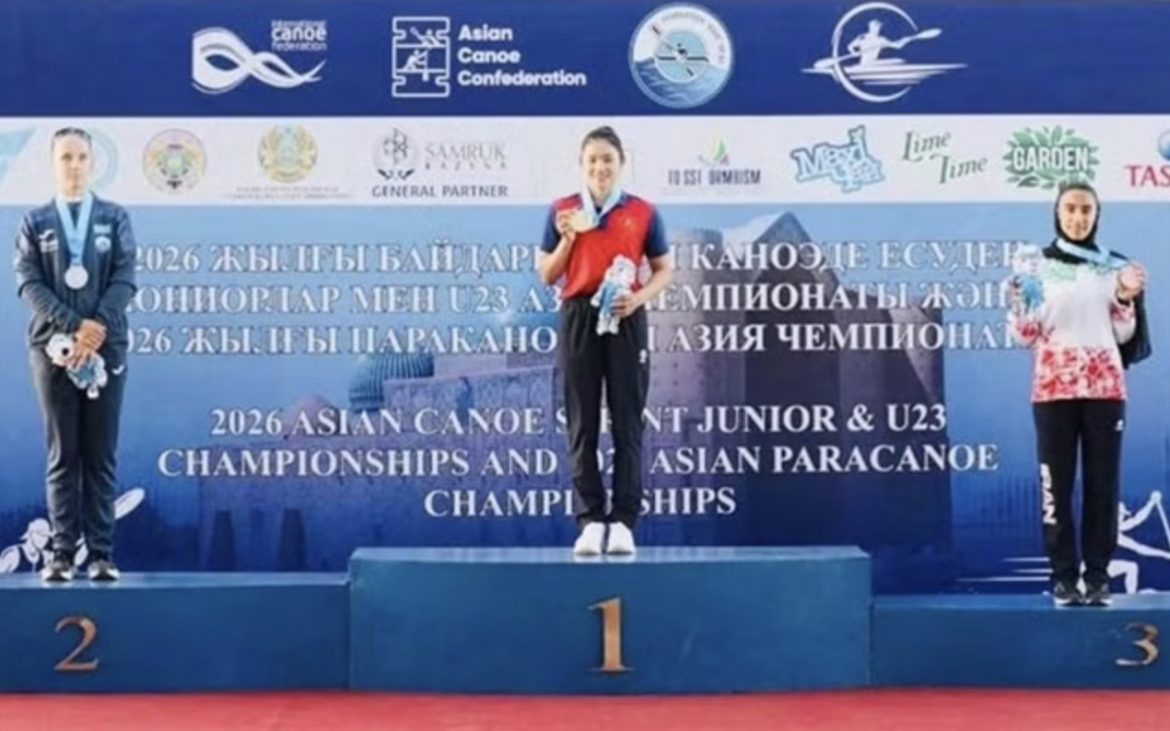 vietnamese canoeist brings home three asian junior titles picture 1