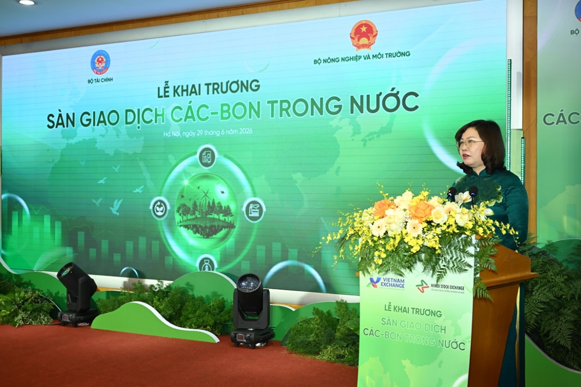 chính thức khai trương sàn giao dịch các-bon, quyền phát thải trở thành hàng hóa hình ảnh 2 chinh thuc khai truong san giao dich cac-bon, quyen phat thai tro thanh hang hoa hinh anh 2