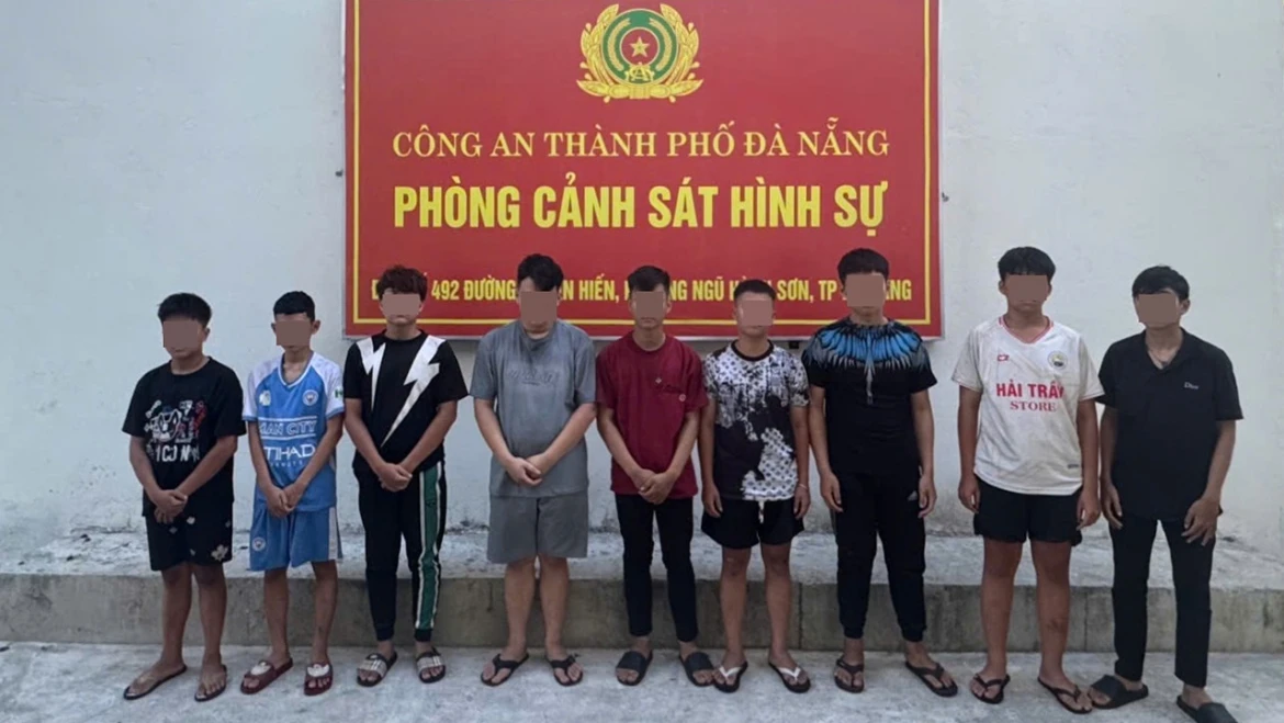 Da nang lam ro 2 vu thanh thieu nien gay roi, trom cap xe may hinh anh 2