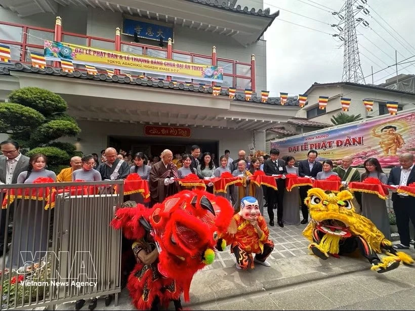 first vietnamese pagoda in tokyo inaugurated picture 1
