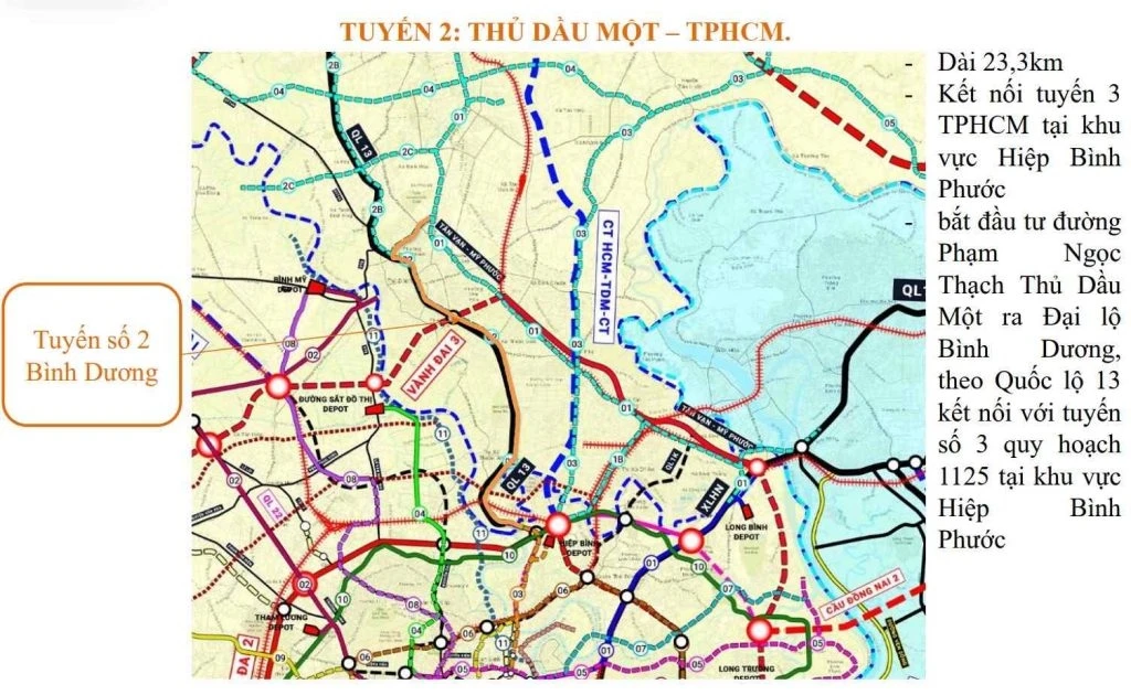 De xuat keo dai tuyen duong sat do thi thu dau mot tp.hcm hinh anh 1