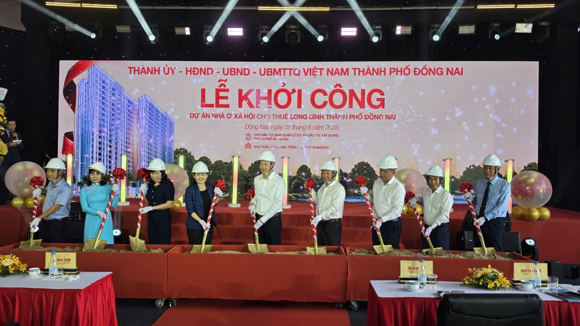 Đồng Nai tiên phong khởi công dự án chung cư cho thuê 1.000 căn hộ