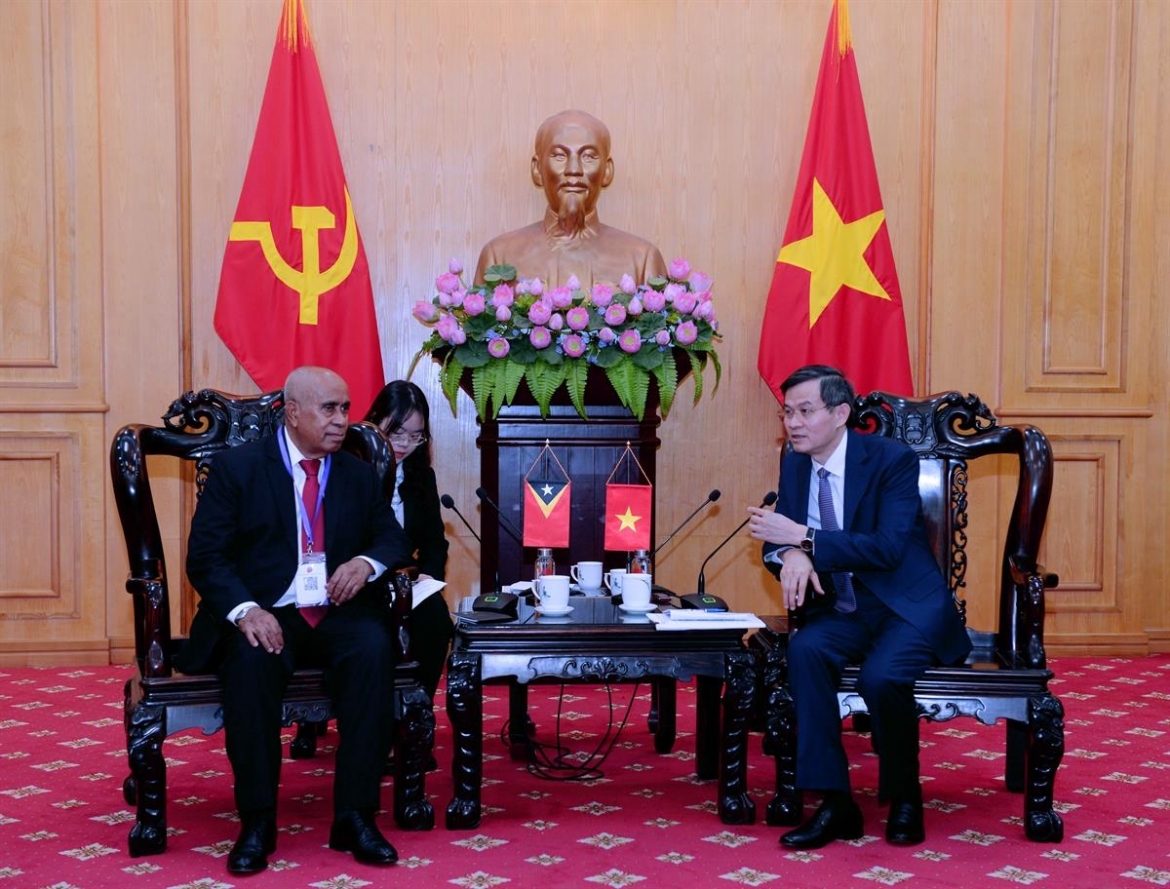 pgs.ts Đoàn minh huấn làm việc với Đoàn đại biểu pap, Đoàn đại biểu Đảng fretilin hình ảnh 2 pgs.ts Doan minh huan lam viec voi Doan dai bieu pap, Doan dai bieu Dang fretilin hinh anh 2