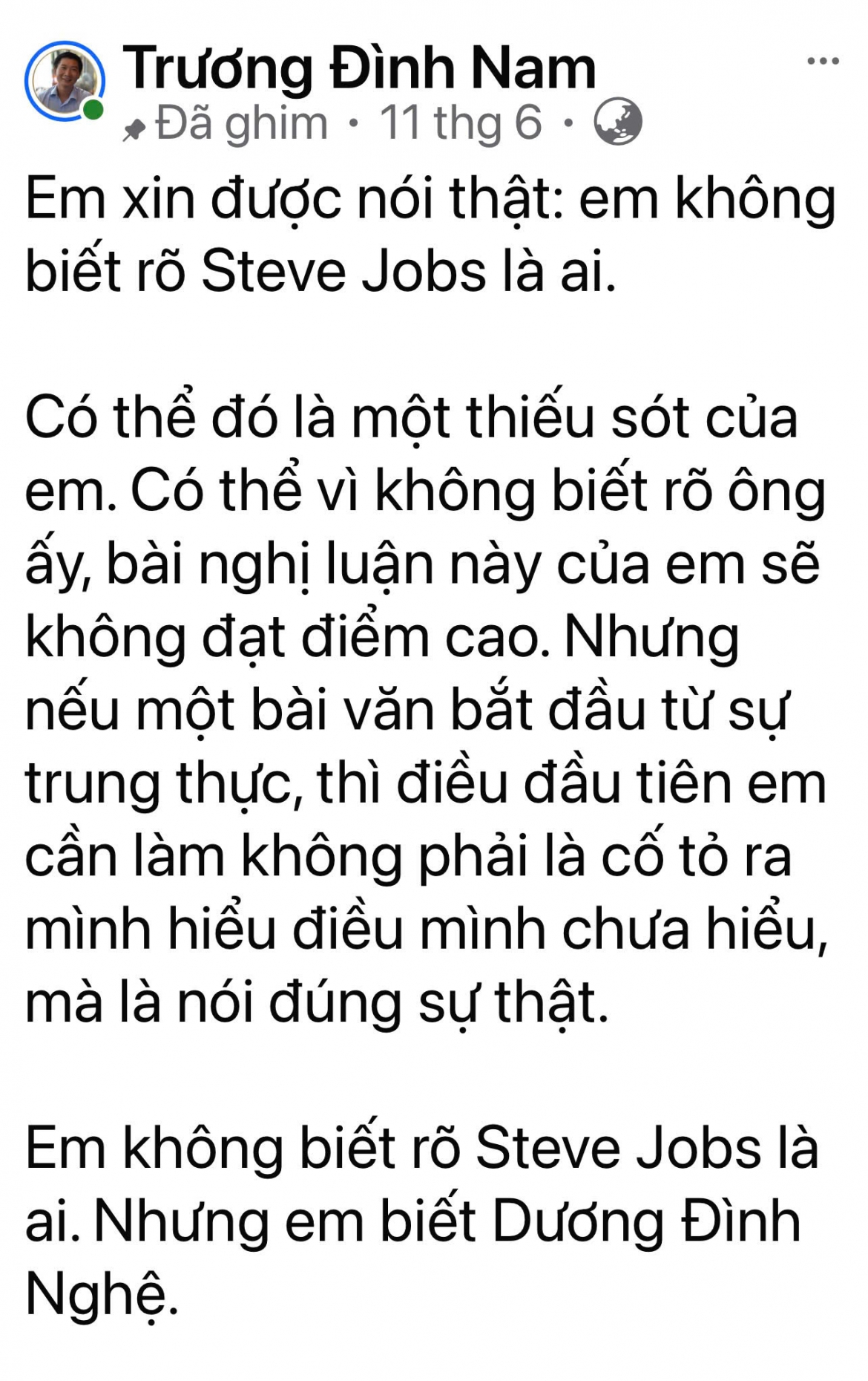 su that phia sau bai van diem 10 gay xon xao mang xa hoi hinh anh 1