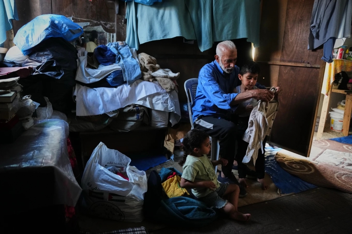 nhung dua tre gaza lon len giua khoang trong cua chien tranh hinh anh 7