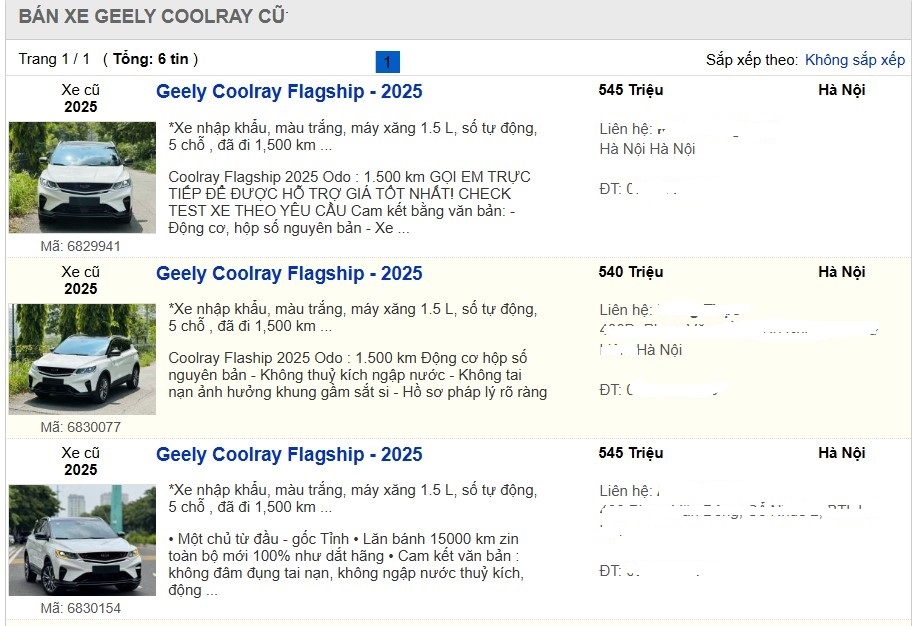 sau hon mot nam lan banh, chu so huu xe geely coolray bay gan 200 trieu dong hinh anh 1