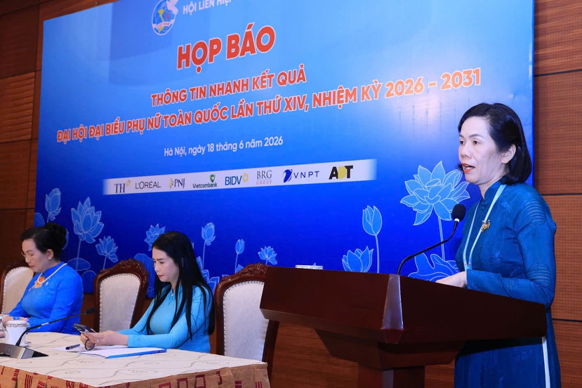 Dai hoi phu nu toan quoc lan thu xiv thanh cong tot dep hinh anh 2