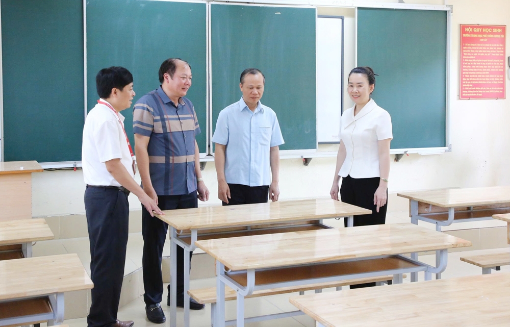bac ninh tang cuong kiem tra, bao dam ky thi tot nghiep thpt an toan, nghiem tuc hinh anh 1