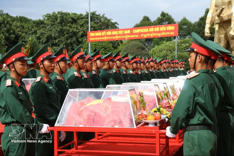 27 fallen vietnamese soldiers repatriated from cambodia picture 1