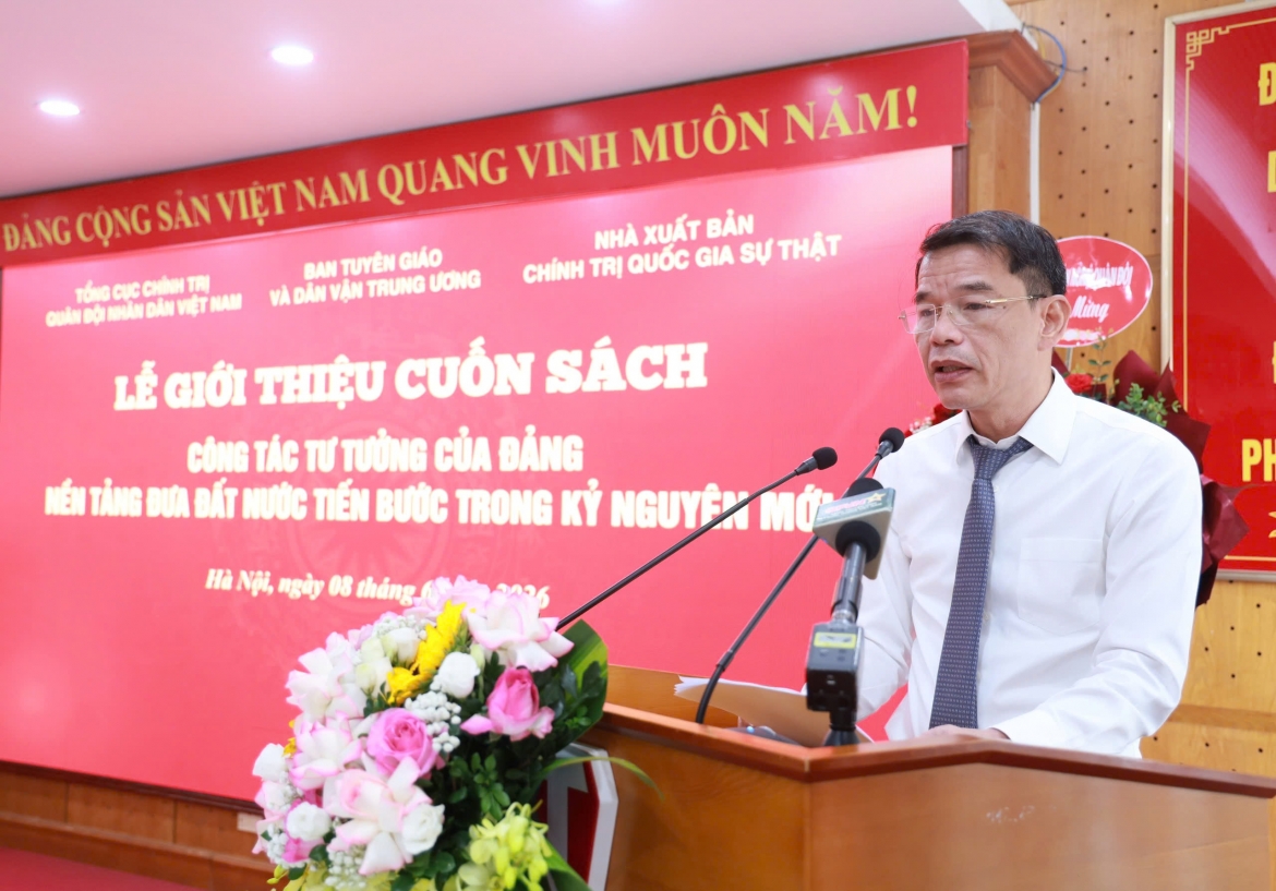 ra mắt sách của Đại tướng nguyễn trọng nghĩa về công tác tư tưởng của Đảng hình ảnh 4 ra mat sach cua Dai tuong nguyen trong nghia ve cong tac tu tuong cua Dang hinh anh 4