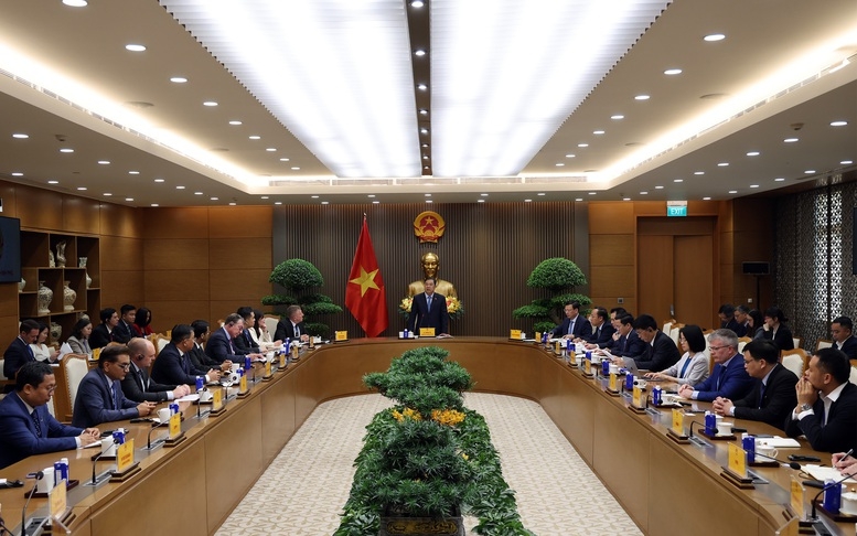 pho thu tuong pham gia tuc lam viec voi hoi dong nang luong gio toan cau hinh anh 2