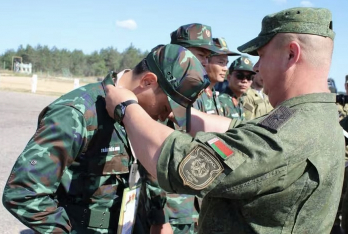 vietnam come in second at belarus tactical shooting competition picture 1