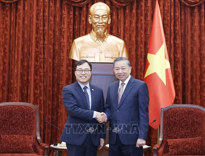 Tổng Bí thư, Chủ tịch nước Tô Lâm tiếp Đại sứ Hàn Quốc chào từ biệt