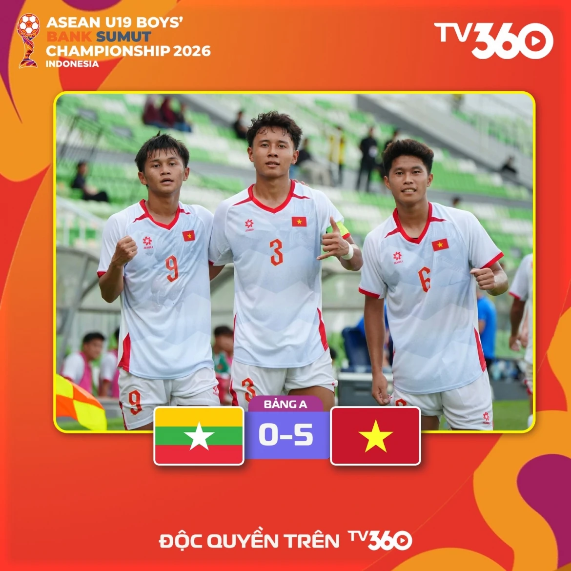 u19 viet nam huong loi cuc lon, u19 indonesia doi mat bai toan kho giai hinh anh 1