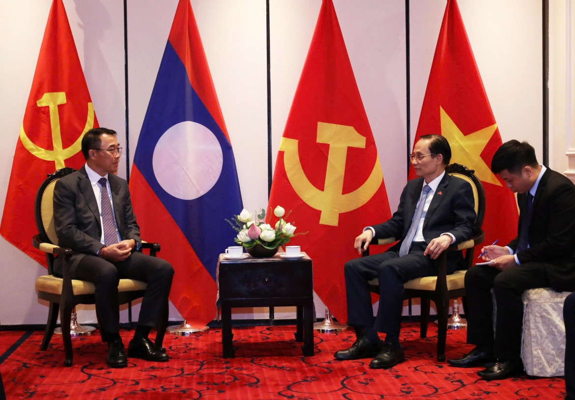 viet nam - lao tang cuong phoi hop doi ngoai hinh anh 1