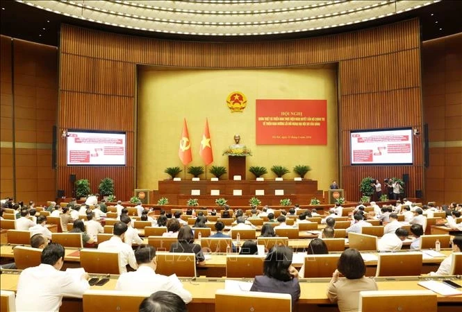tong bi thu, chu tich nuoc to lam du hoi nghi trien khai duong loi doi ngoai hinh anh 1