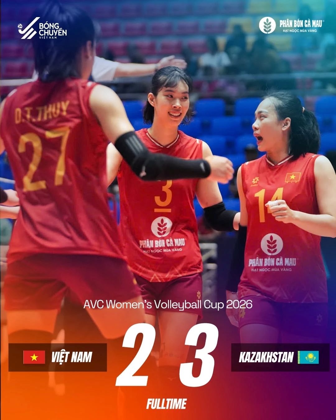 vietnam women s volleyball fall narrowly to kazakhstan in avc cup 2026 picture 1