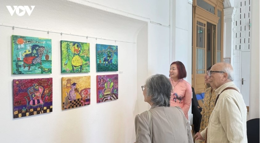 vietnam-france cultural, artistic links strengthened through exhibition in france picture 1
