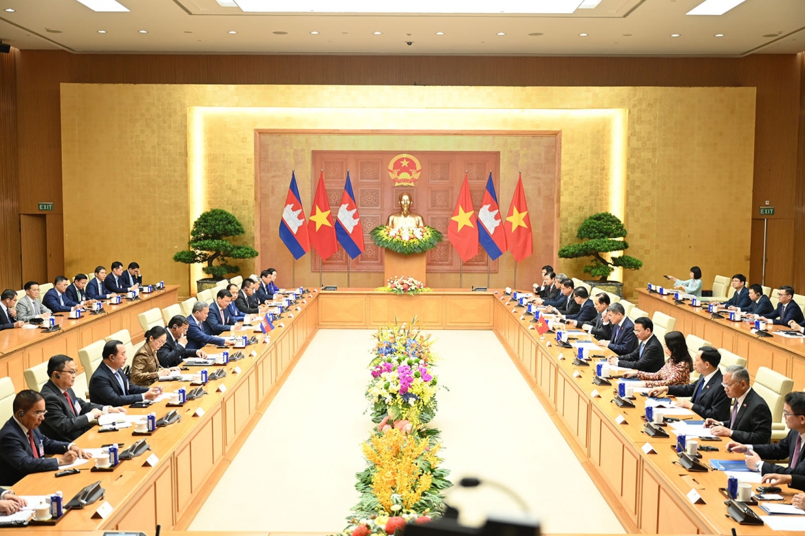 thu tuong le minh hung chu tri le don chinh thuc thu tuong campuchia hun manet hinh anh 6