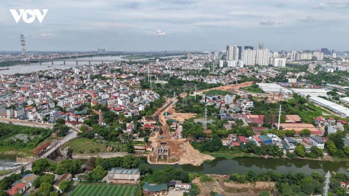 Hiện trạng cải tạo kênh Thụy Phương để bổ cập nước hồi sinh sông Tô Lịch