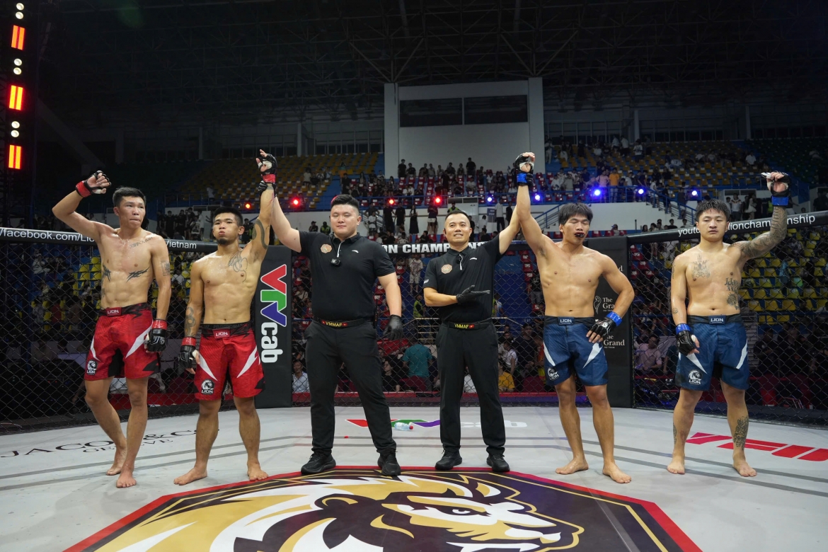 MMA Lion Championship 33: Mãn nhãn màn so tài VĐV Việt Nam và võ sĩ Trung Quốc