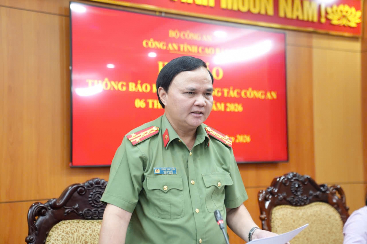 Công an Cao Bằng đấu tranh hiệu quả với tội phạm công nghệ cao