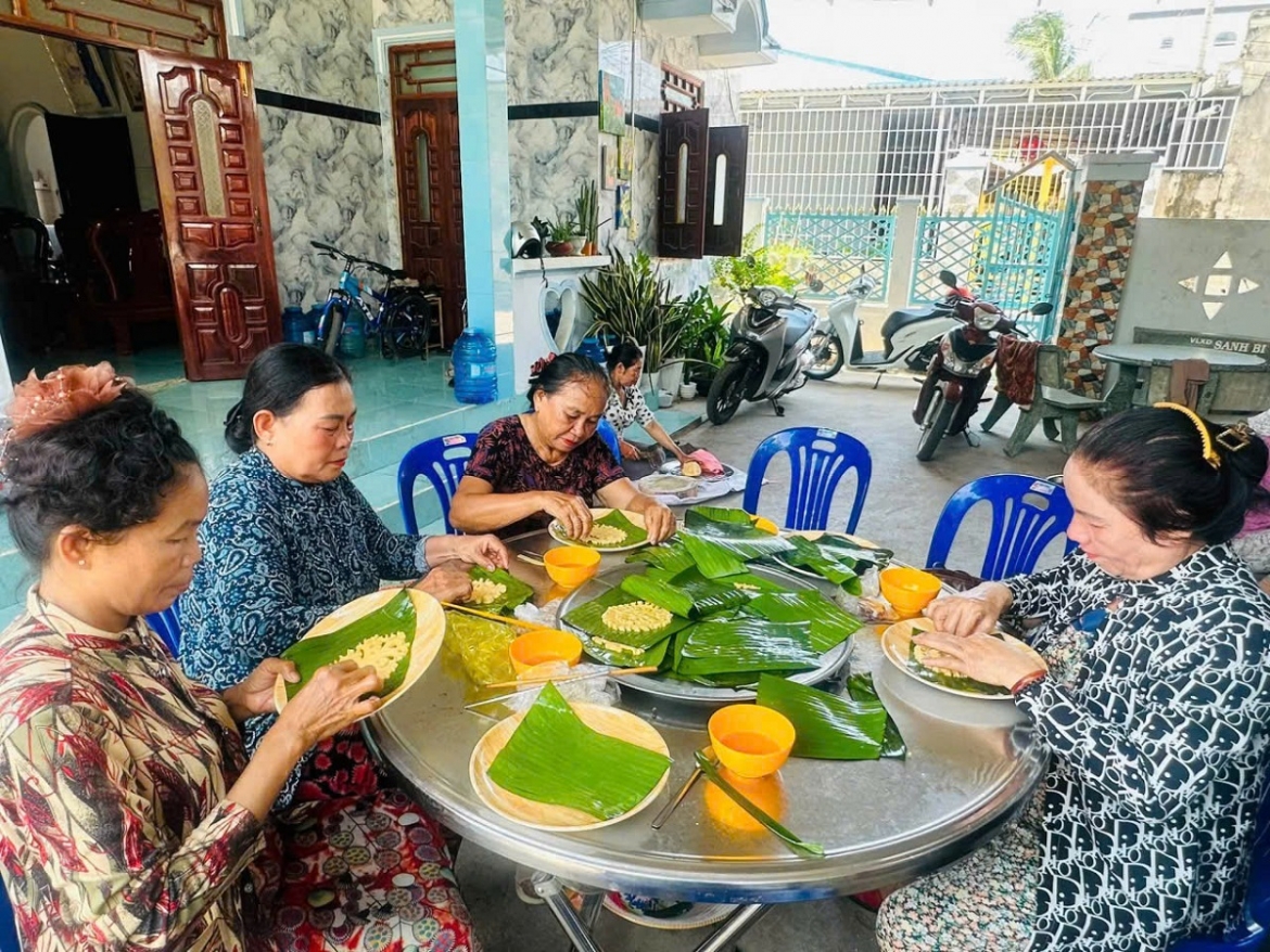 gan nhan cho banh gung cua nguoi cham o lam Dong hinh anh 1