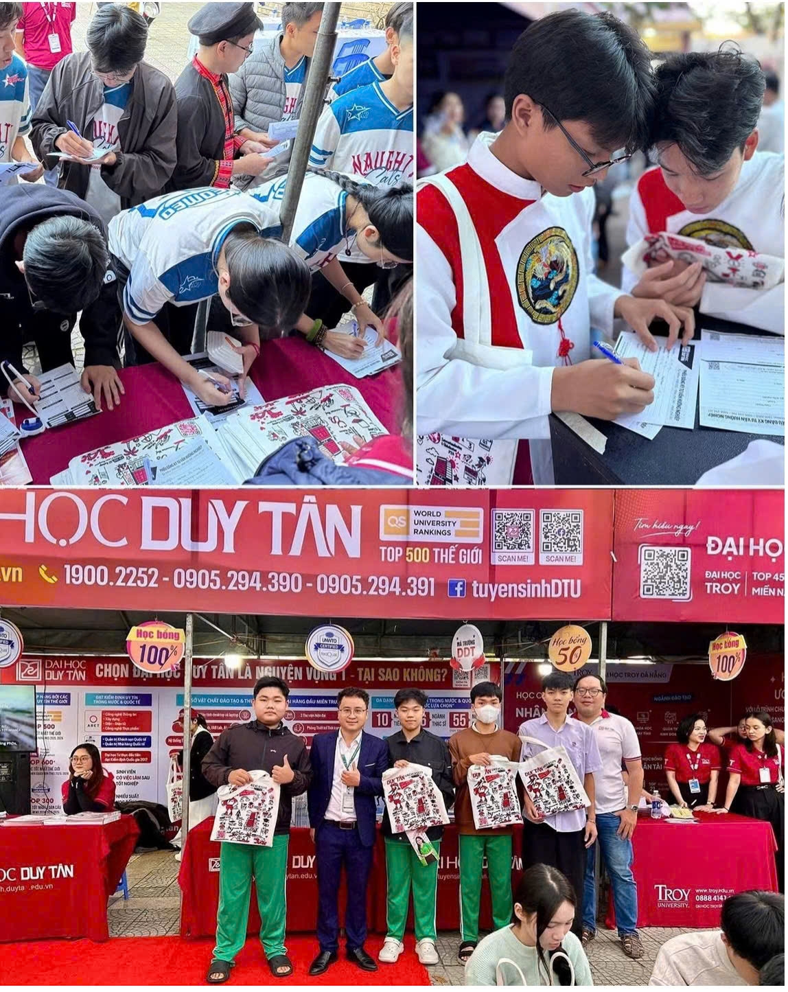 Đại học Duy Tân xét tuyển đại học đợt 1