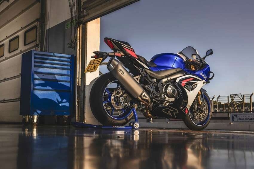 suzuki gsx-r1000 ra mat ky niem 40 nam, nang cap dong co dat chuan euro 5 hinh anh 2