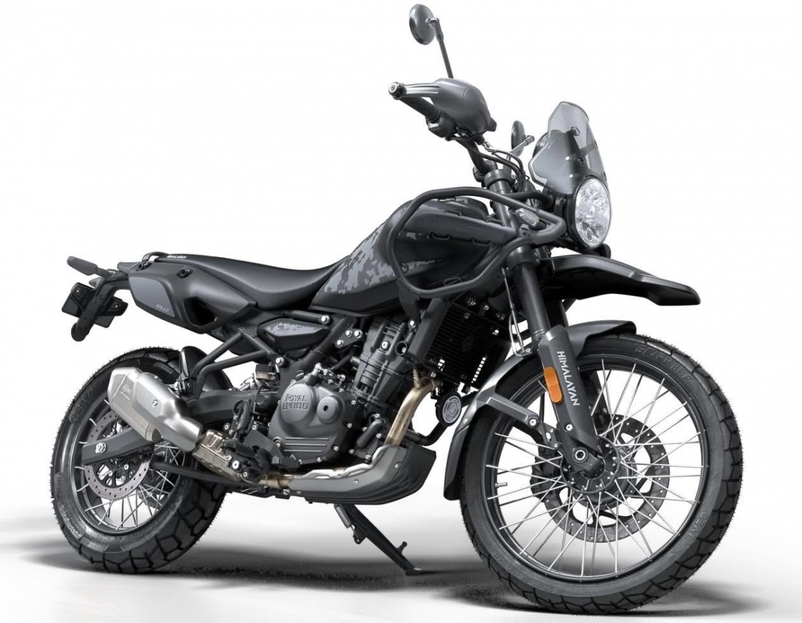 kham pha royal enfield himalayan mana black edition vua ra mat, gia 210 trieu dong hinh anh 1