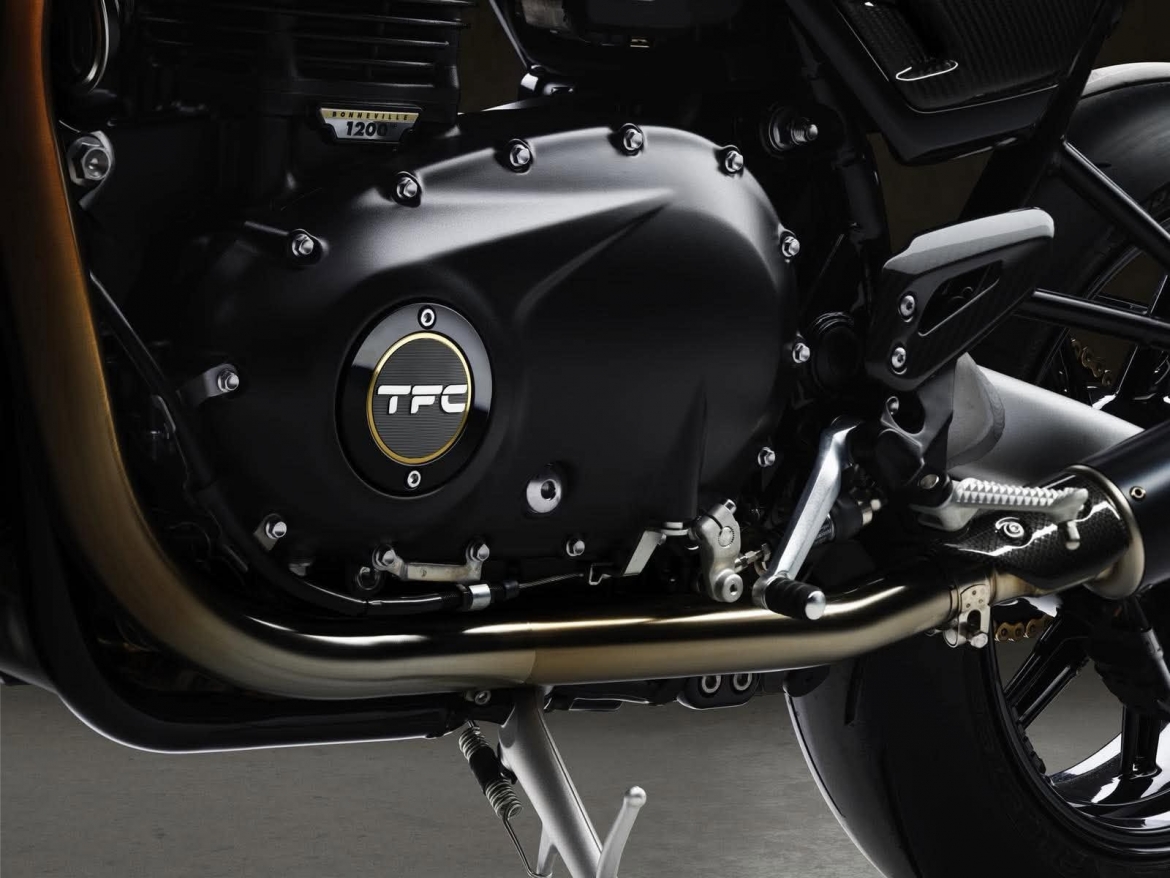 mo to triumph speed twin 1200 tfc 2027 gioi han 750 chiec, dong co 1.200 cc hinh anh 3