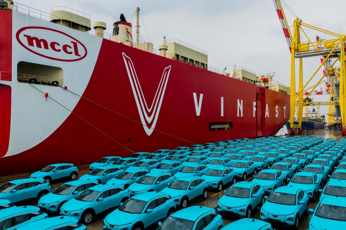 vinfast xuat khau lo xe thu 38 ra quoc te hinh anh 1
