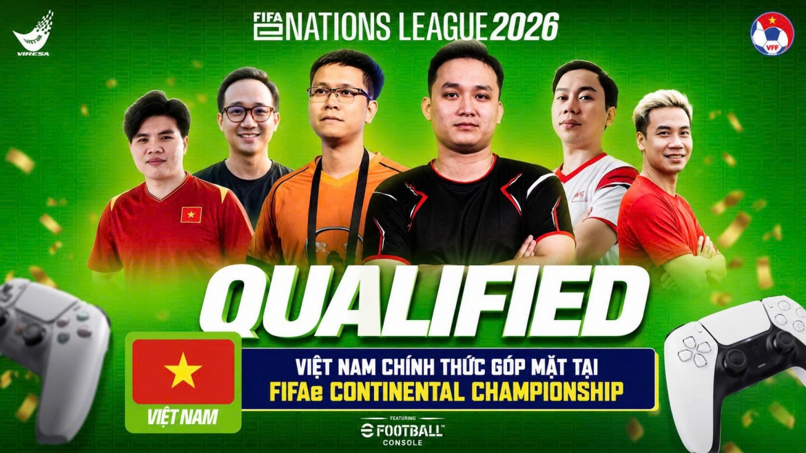vietnam efootball team earns berth at fifae continental championship 2026 picture 1