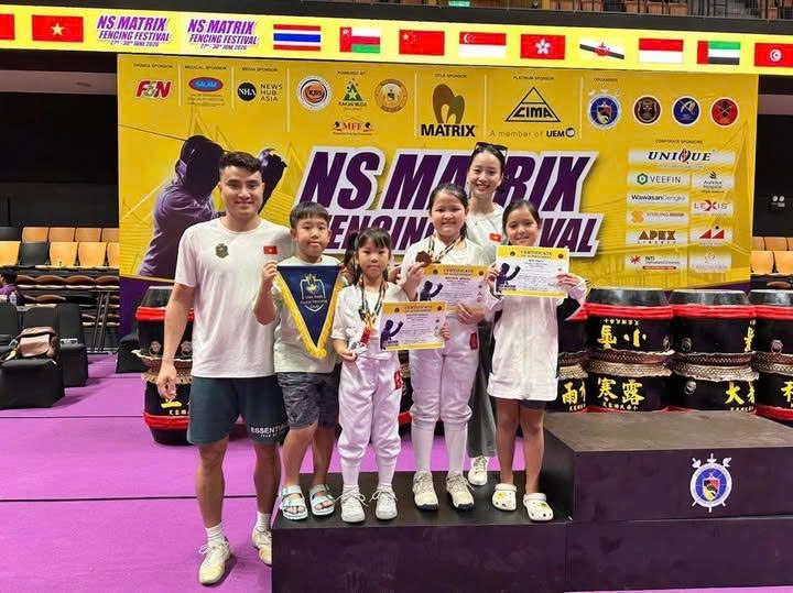 vietnam places second at international fencing tournament in malaysia picture 1