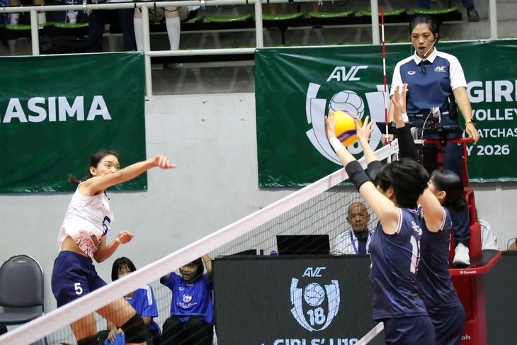 rok beat vietnam at avc girls u18 volleyball championship picture 1