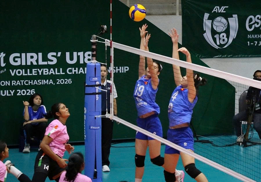 u18 vietnam seal quarterfinal berth at asian volleyball championship with win over india picture 1