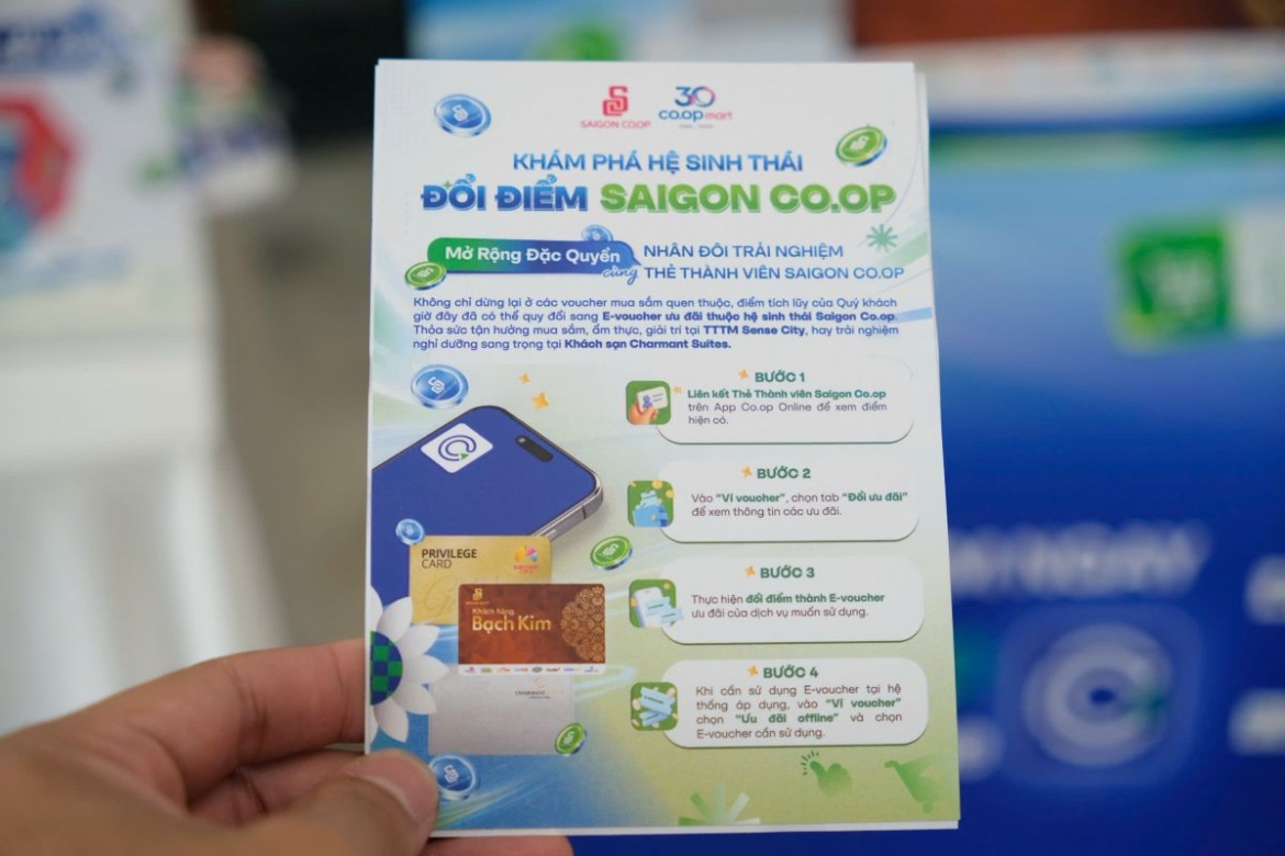saigon co.op ra mat he sinh thai doi diem, mo rong dac quyen cho khach hang hinh anh 3