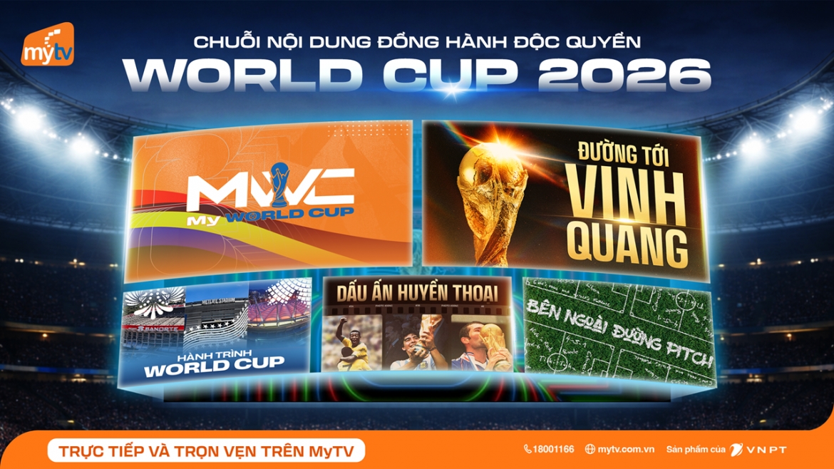 mytv sport hub mang den trai nghiem xem world cup 2026 toan dien hon cho khan gia hinh anh 2