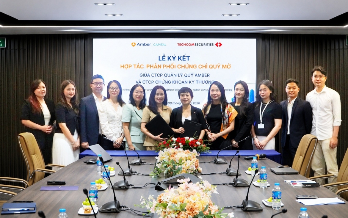 Amber Capital and TCBS partner to distribute open-ended funds, expanding access to professional investment solutions for Vietnamese investors
