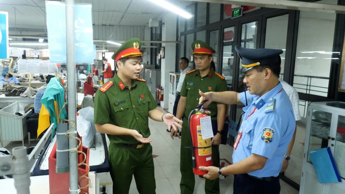 Cảnh sát PCCC lưu ý 4 giải pháp phòng ngừa cháy nổ kho xưởng trong mùa nắng nóng