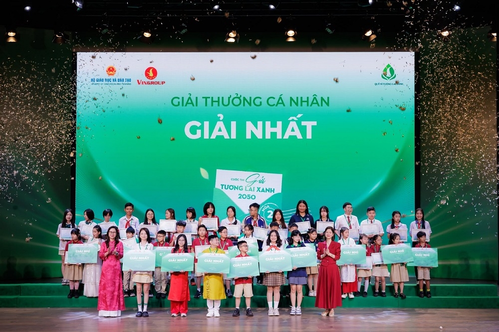khoi dong cuoc thi gui tuong lai xanh 2050 mua 3 voi giai thuong hon 2,5 ty dong hinh anh 1