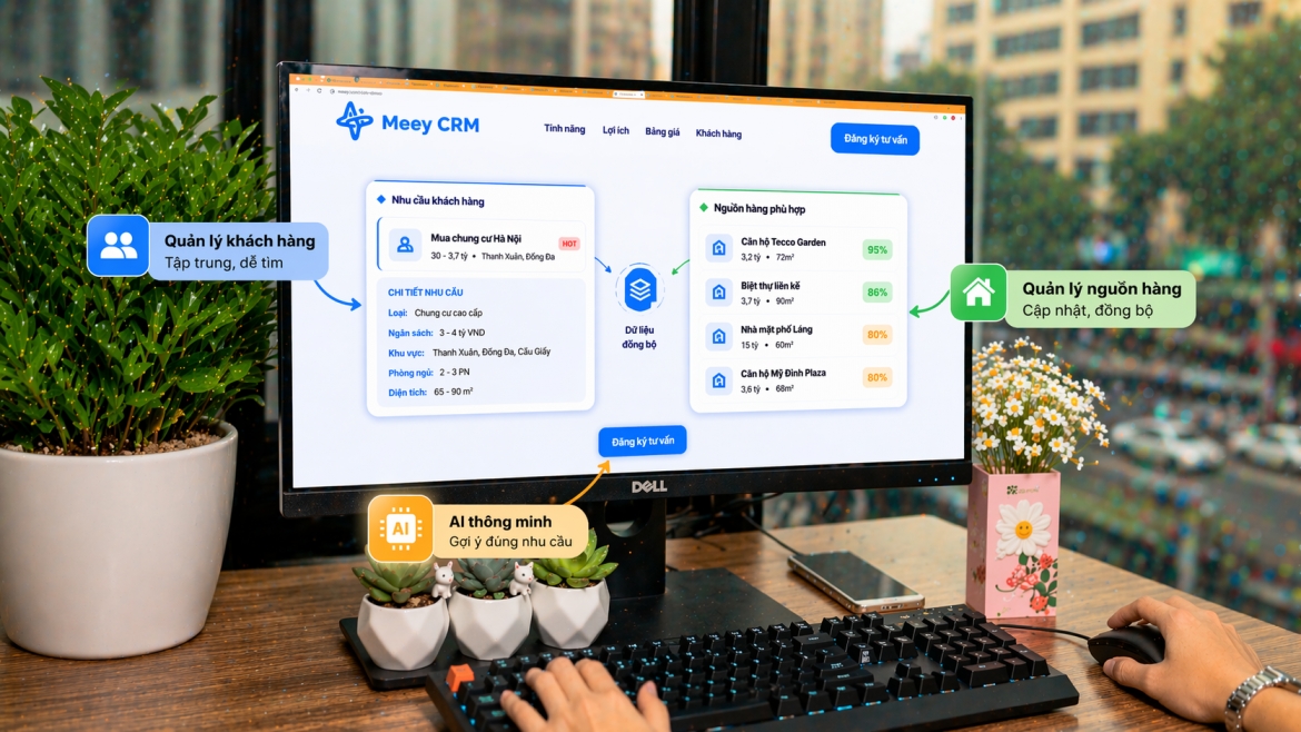 Chuyển đổi số vận hành sàn bất động sản: Từ quản lý thủ công sang hạ tầng dữ liệu