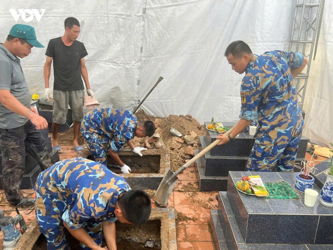 500 ngay dem dua cac liet si ve voi que huong va vong tay am ap cua gia dinh hinh anh 3