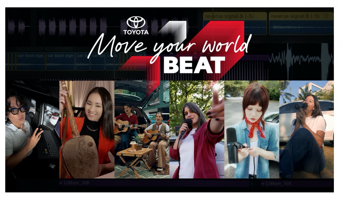 Toyota Motor Asia kết nối các nền âm nhạc châu Á với “Move Your World Beat"