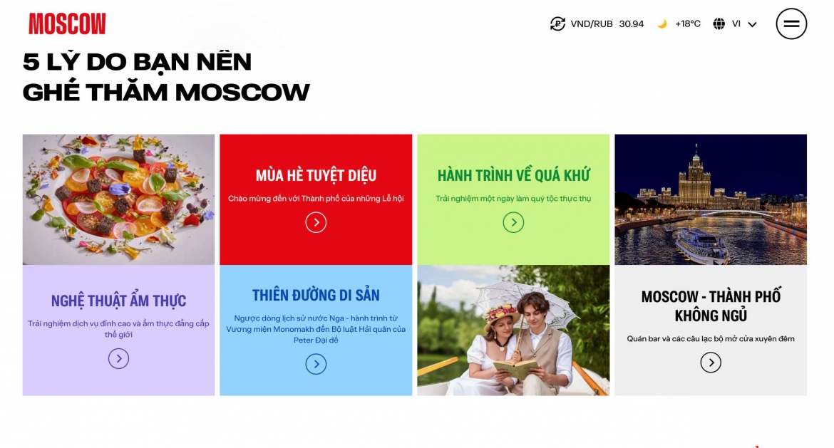 thanh pho moscow ra mat cong thong tin du lich tieng viet hinh anh 1