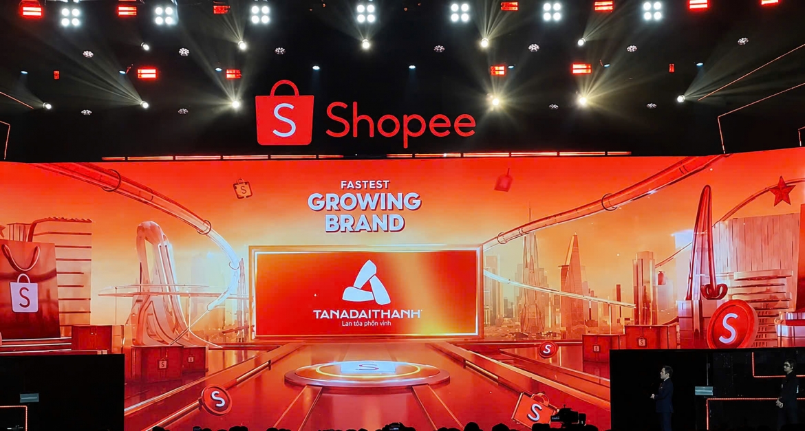 Tập đoàn Tân Á Đại Thành được Shopee vinh danh “Fastest Growing Brand 2026”