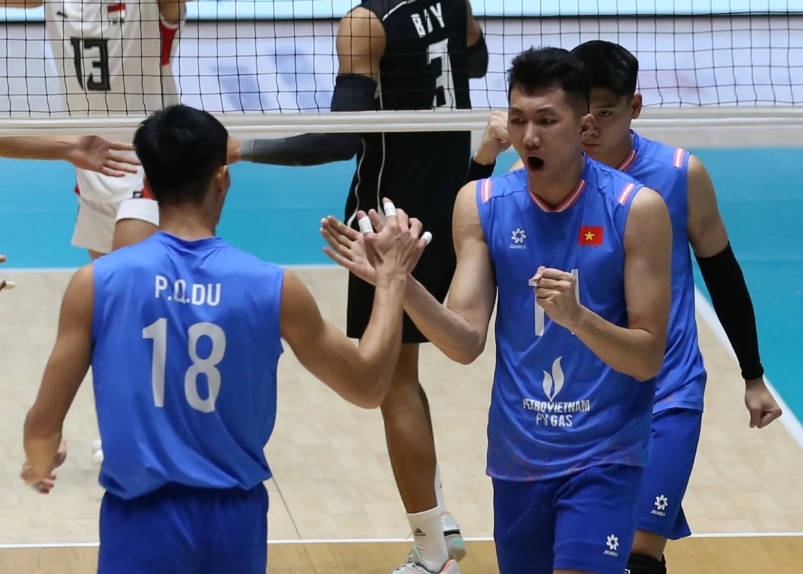 ket qua bong chuyen hom nay 25 7 Doi nam viet nam tao nen cot moc an tuong hinh anh 1