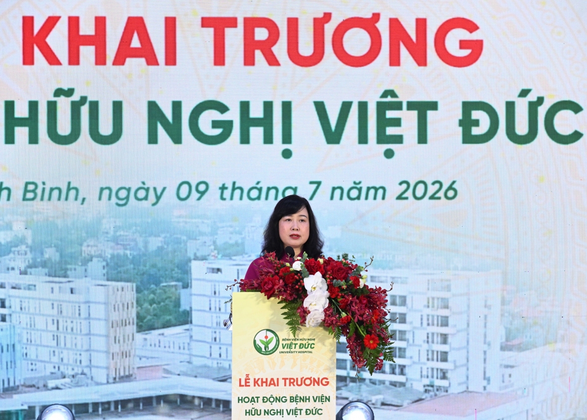 thu tuong du khai truong benh vien huu nghi viet Duc co so ninh binh hinh anh 4