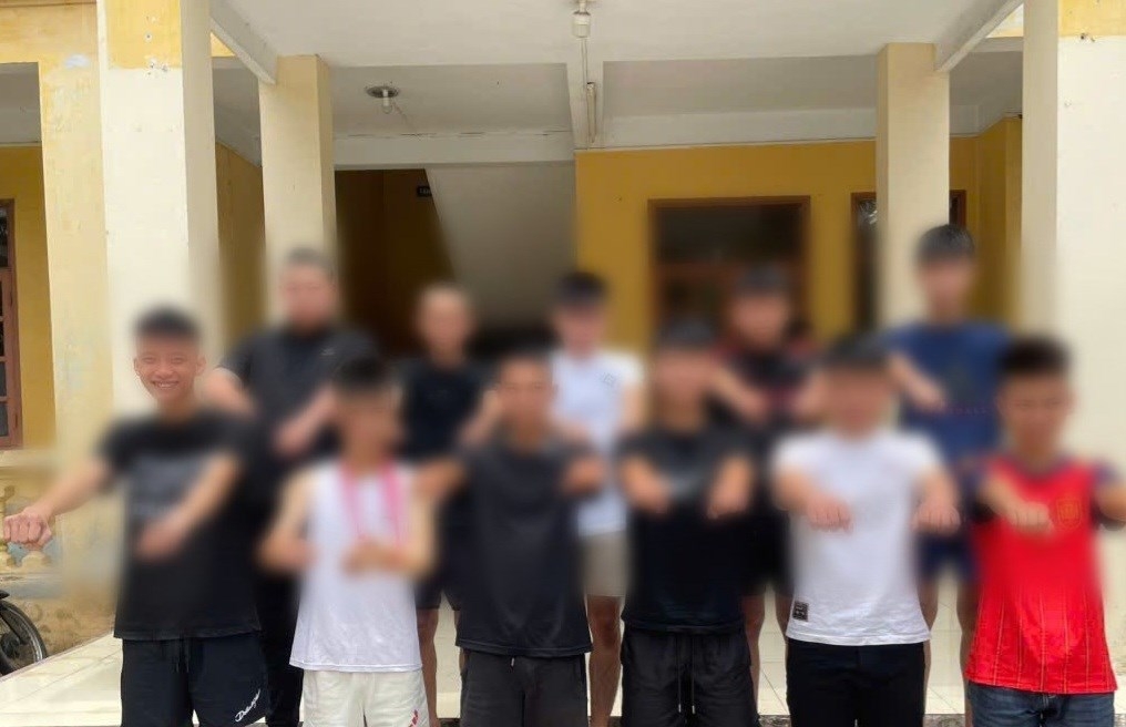 ngan chan 2 nhom thanh nien o hai phong dung hung khi giai quyet mau thuan hinh anh 1